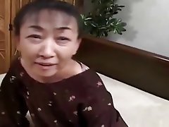 Facial, Granny, Hairy, Japanese, Old and Young